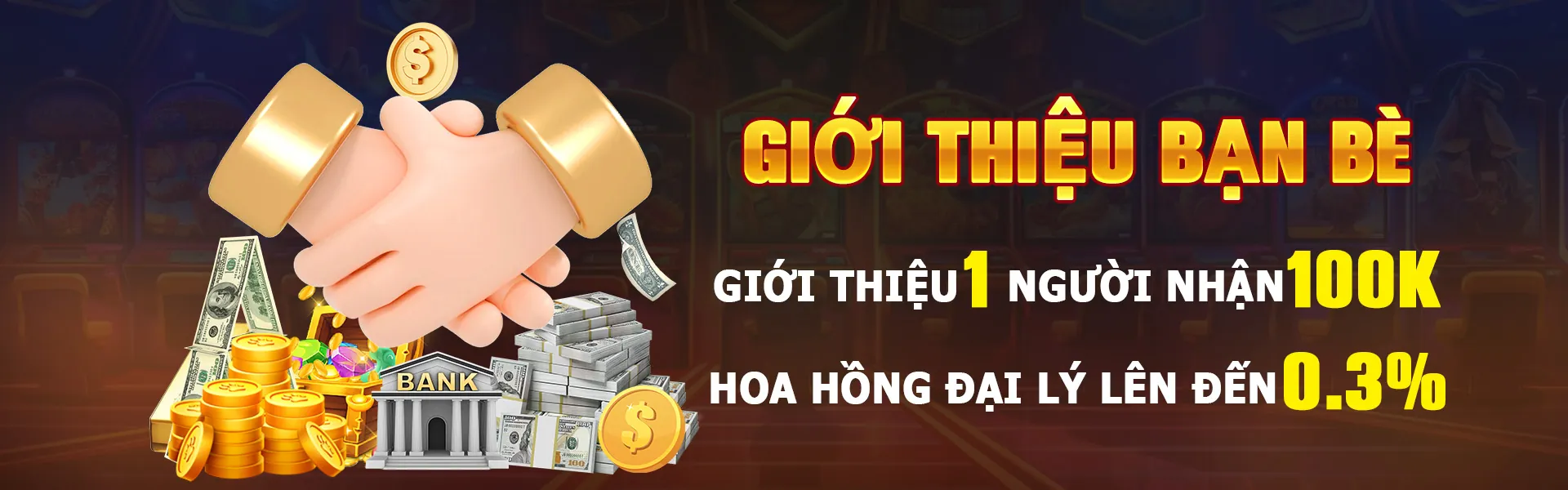 Banner khuyến mãi nạp lại hàng ngày